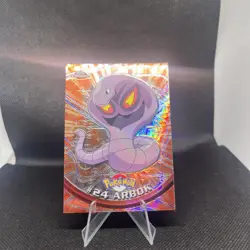2000 Topps Chrome Pokemon Arbok #24 Chrome Spectra - Image 3