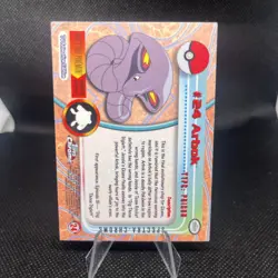 2000 Topps Chrome Pokemon Arbok #24 Chrome Spectra - Image 4