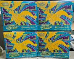 4x Pokemon Ascended Heroes Pokemon Center Exclusive ETB - Image 1