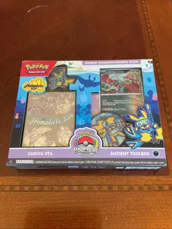 Pokemon 2024 World Championship Deck Ancient Toolbox Sakura Ota Box sealed Box - Image 1