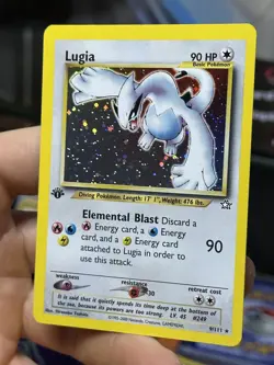 1st Edition Lugia 9/111 Neo Genesis 2000 Holo Rare WOTC Pokemon Card TCG - Image 4