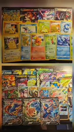 Pokemon Jumbo Card Lot 35+ - Mewtwo V-UNION, Rayquaza VMAX, Charizard V - Image 1