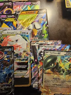 Pokemon Jumbo Card Lot 35+ - Mewtwo V-UNION, Rayquaza VMAX, Charizard V - Image 4