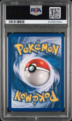 2002 POKEMON EXPEDITION #94 BULBASAUR-REVERSE FOIL PSA 8 - Image 2