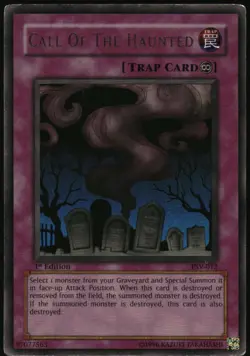 Yu-Gi-Oh! - Call Of The Haunted 2002 PSV-012 Ultra Rare 1st Edition - Image 1