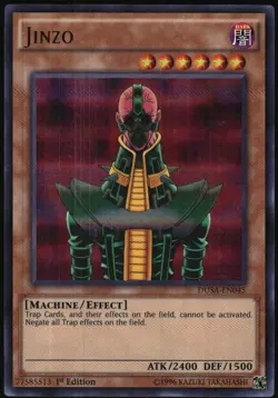 Yu-Gi-Oh! - Duelist Saga Jinzo 2017 DUSA-EN045 Ultra Rare 1st Edition - Image 1