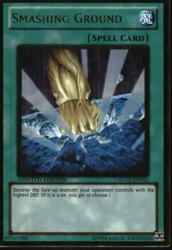 Yu-Gi-Oh! - Gold Series 3 Smashing Ground 2010 GLD3-EN042 Limited Edition - Image 1