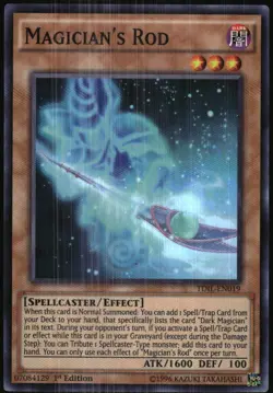 Yu-Gi-Oh! - The Dark Illusion Magician's Rod 2016 TDIL-EN019 1st Edition - Image 1