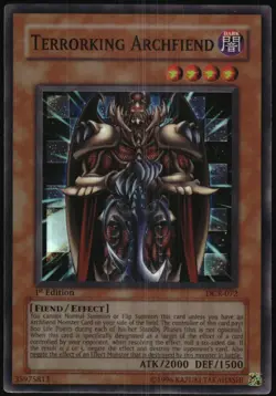 Yu-Gi-Oh! - Dark Crisis Terrorking Archfiend 2003 DCR-072 1st Edition - Image 1