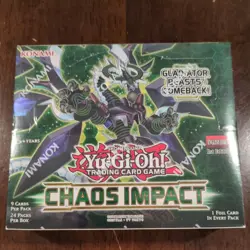 Yugioh Chaos Impact New Sealed 1st Edition Booster Box - Image 1