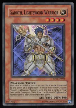 Garoth, Lightsworn Warrior TU01-EN002 EURO Super Rare Yu-Gi-Oh - Image 1