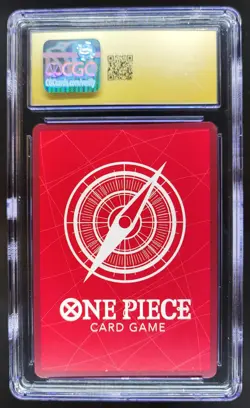 2025 ONE PIECE CCG MONKEY D. LUFFY LEADER ALT ART CGC 10 PRISTINE B PT - Image 2