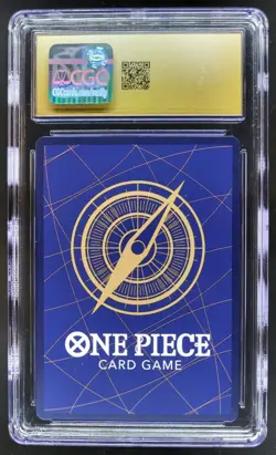 2024 ONE PIECE CCG JPN MONKEY D. LUFFY PROMO PURPLE P-041 CGC 10 PRISTINE B PT - Image 2