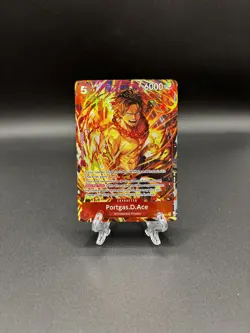 One Piece Portgas.D.Ace (Illustration Box Vol.5) ST15-005 Promotion Cards Foil - Image 1