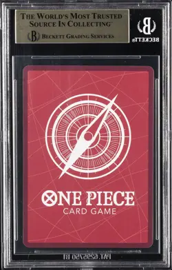 2025 ONE PIECE PROMOS JPN ENGLISH VERSION 2ND ANNIV. SET SHANKS L BGS 10 - Image 2