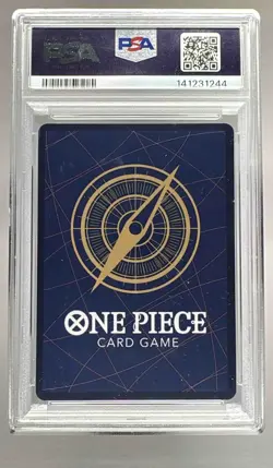 Shanks 2025 One Piece A Fist of Divine Speed #ST16-004 Special Art SP PSA 10 - Image 2