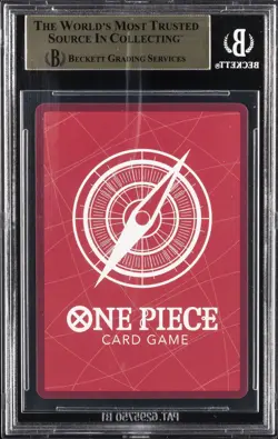 2025 ONE PIECE PROMO ENGLISH VERSION 2ND ANNIV. SET MONKEY.D.LUFFY L BGS 10 - Image 2
