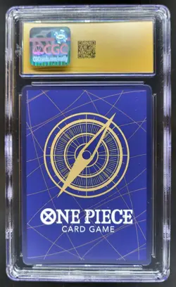 2025 ONE PIECE CCG MONKEY D. LUFFY SUPER RARE BORDERLESS CGC 10 PRISTINE B PT - Image 2