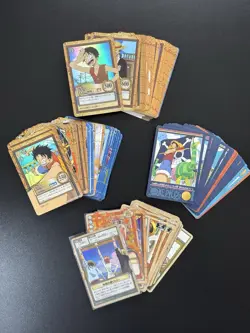 1999 2000 2001 One Piece Carddass Hyper Battle Visual Adventure Rookie Luffy - Image 1