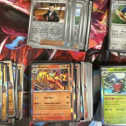 Pokemon (107 Cards) Destined Rivals Rare Holo Reverse Holo See Pics - Image 4