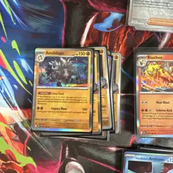 Pokemon (107 Cards) Destined Rivals Rare Holo Reverse Holo See Pics - Image 5
