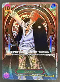 2025 One Piece Carrying On His Will Shanks Special Card #OP09-004 - Image 1