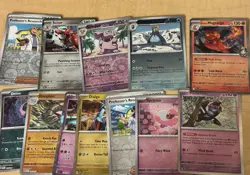 Pokemon Holo 12 Card Lot - Image 1