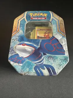 Pokemon TCG Lot 120+ Cards w/ Kyogre Tin - Image 1