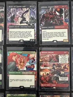 Marvel's Spider-Man SPM Borderless Set | 24 Cards Non-Foil Magic The Gathering - Image 3