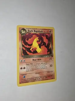 Dark Rapidash 44/82 Pokemon Card 2000 Team Rocket LP - Image 1