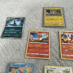 Rare Modern Pokemon Cards Pikachu Charmander Umbreon Squirtle Charmander NM TCG - Image 3