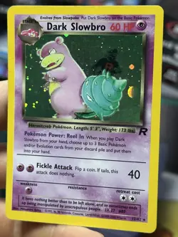 Dark Slowbro 12/82 Magneton 11/82 Team Rocket 2000 Vintage Pokemon Card Lot WOTC - Image 4