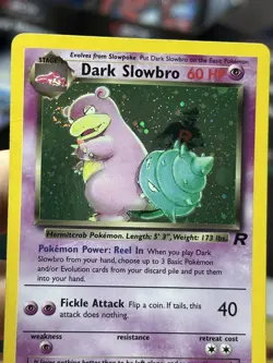 Dark Slowbro 12/82 Magneton 11/82 Team Rocket 2000 Vintage Pokemon Card Lot WOTC - Image 5