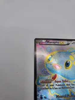 Pokemon TCG Manaphy EX XY Breakpoint Holo Full Art Ultra Rare Card 116/122 - Image 2