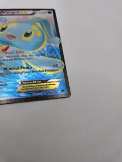 Pokemon TCG Manaphy EX XY Breakpoint Holo Full Art Ultra Rare Card 116/122 - Image 4