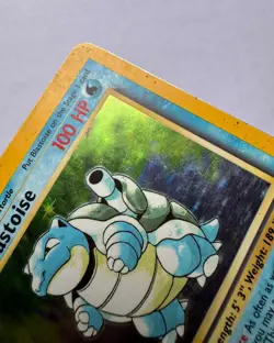 Blastoise Holo Rare - Base Set 002/102 - Vintage Pokemon Card - HP - Image 4