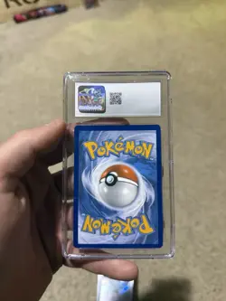 Pokemon Espeon v SWSH201 Black Star Promo TCG Card CGC 9 - Image 2