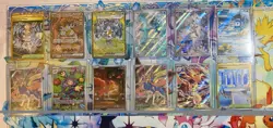 Pokemon TCG Lot of 12 Mixed Card Set Hyper Rares Special Illustration Rares IRs - Image 1