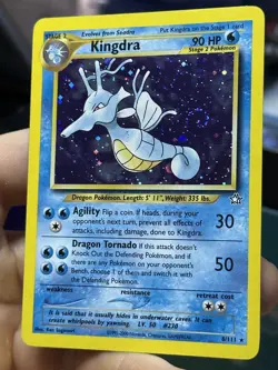 Misty's Seadra 9/132 Gym Kingdra 8/111 Neo 2000 Vintage Pokemon Card Lot WOTC - Image 4