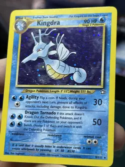 Misty's Seadra 9/132 Gym Kingdra 8/111 Neo 2000 Vintage Pokemon Card Lot WOTC - Image 5