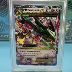 Pokemon TCG M Rayquaza EX Celebrations Card 76/108 PSA 10 - Image 2