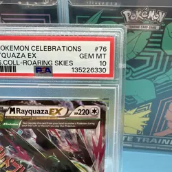 Pokemon TCG M Rayquaza EX Celebrations Card 76/108 PSA 10 - Image 4