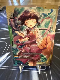 Gundam Card Game GD01-107 U+ (SP) FIRST CONTACT - SP U+ (STEEL REQUIEM GD03) - Image 1