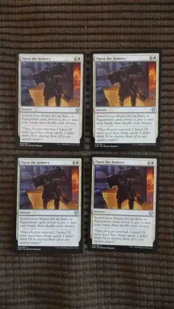 Magic: the Gathering / MtG Open the Armory x4 Commander Legends - Image 1