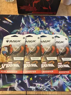 Magic The Gathering Lot Avatar Jumpstart Booster x4 + Spider Man Play Booster x4 - Image 3