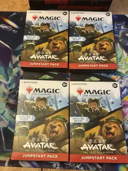 Magic The Gathering Lot Avatar Jumpstart Booster x4 + Spider Man Play Booster x4 - Image 4
