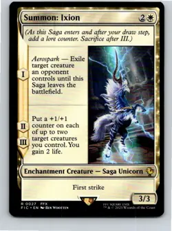 Magic the Gathering Summon: Ixion Final Fantasy Commander MTG Free Shipping! - Image 1