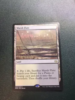 Marsh Flats - Modern Mastesr 2017 - MTG Magic the Gathering - Nm - Image 1