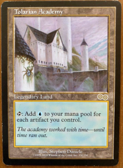 Tolarian Academy｜Urza's Saga MTG Magic The Gathering Legendary Land English - Image 1