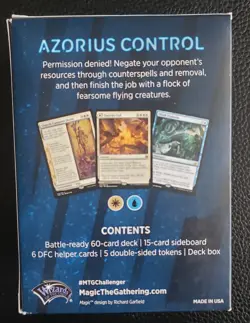 Magic: The Gathering 2021 Challenger Deck - Azorius Control - MTG - Image 2